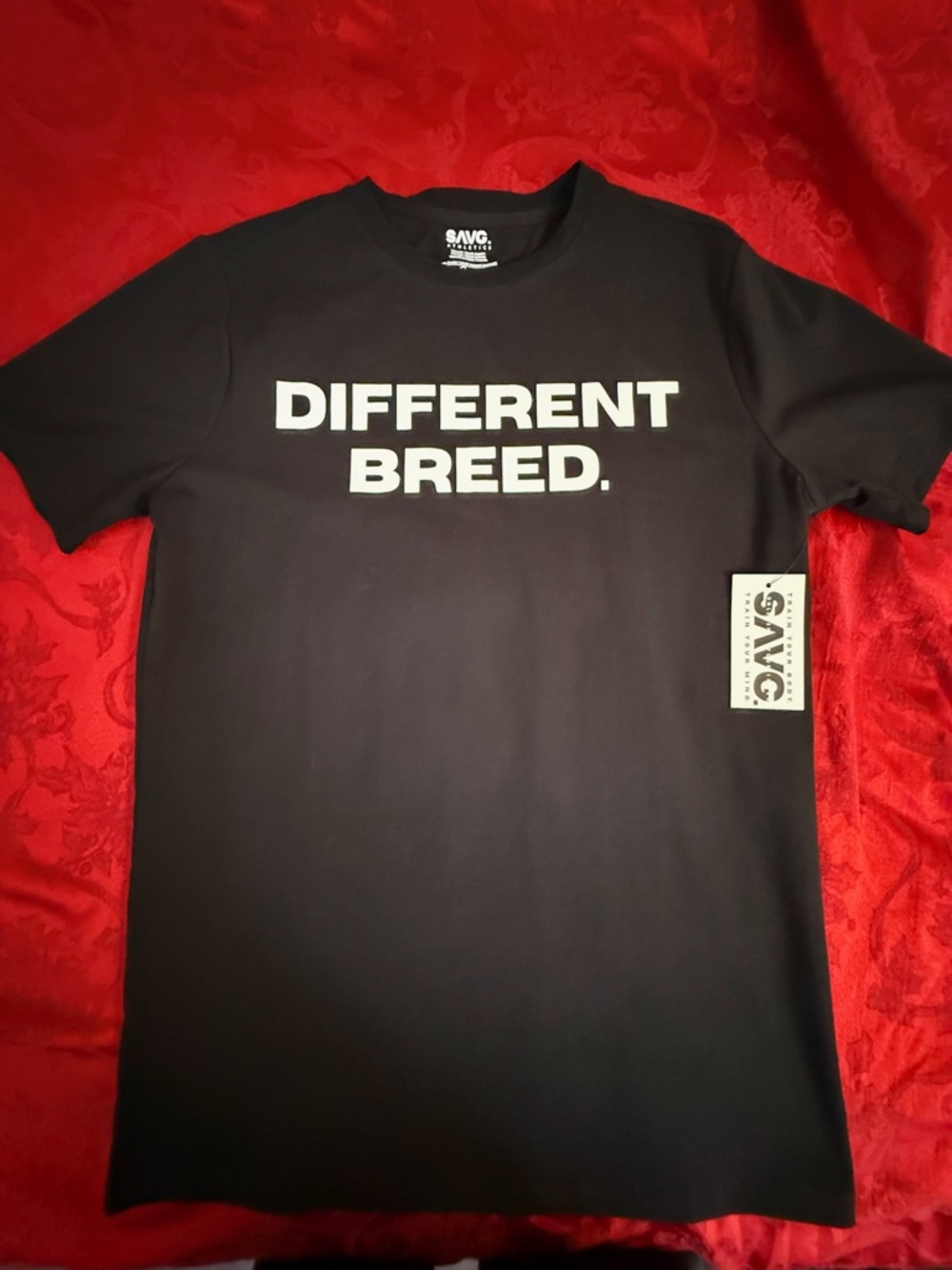 Different Breed. Men's Black Graphic Tee